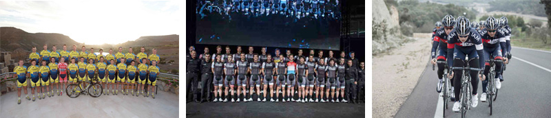 Compressport, compression supplier of three teams on Tour de France