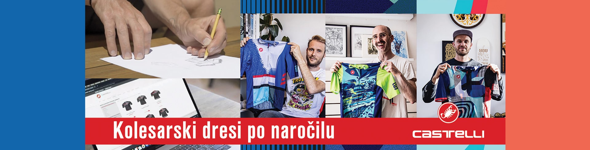 Kolesarski dresi po naročilu