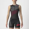 Castelli Ženski Dres Free 2 Tri Singlet  (Črna, XS)