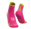 Compressport Nogavice Racing V3.0 Run Hi (Roza, T2)