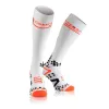 Compressport Nogavice Full Socks V2  (Bela, 2L)